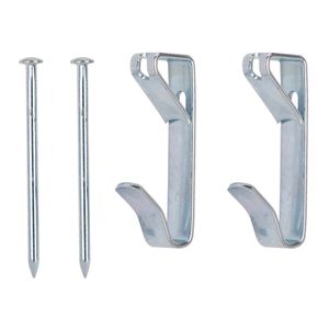 ProSource 100 lb. Zinc-Plated Picture Hanger with Nailimage