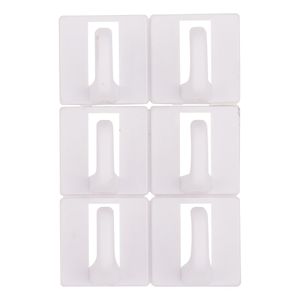 ProSource White Plastic Adhesive Cup Hookimage