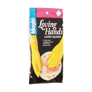 Spontex Large Latex Hand Care Protector Glovesimage