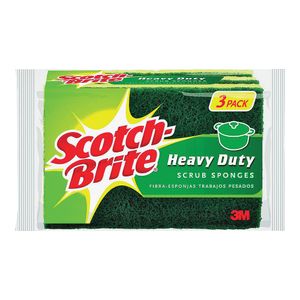 Scotch-Brite Heavy Duty Scrub Sponge, 3-Packimage