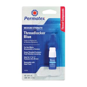 Permatex 2.5 mL Medium Strength Blue Threadlockerimage