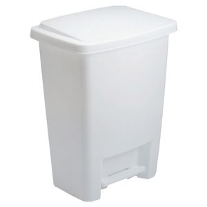 Rubbermaid 33 qt. White Step-On Wastebasketimage