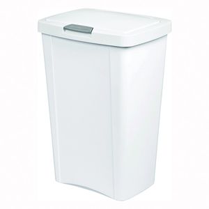 Sterilite 13 gal TouchTop White Wastebasketimage