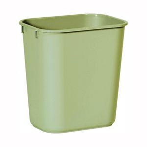Rubbermaid 13 qt. Beige Plastic Wastebasketimage
