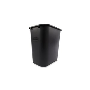 Rubbermaid 28-1/8 qt. Black Wastebasketimage