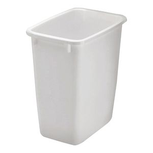 Rubbermaid 21 Quart White Wastebasketimage