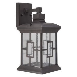 Boston Harbor Rustic Brown LED Outdoor Wall Lanternimage
