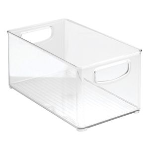 Interdesign 10 in. x 6 in. x 5 in. Clear Stackable Kitchen Binimage