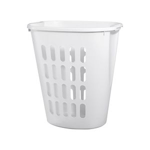 Sterilite 2.3 Bushel White Open Laundry Hamperimage