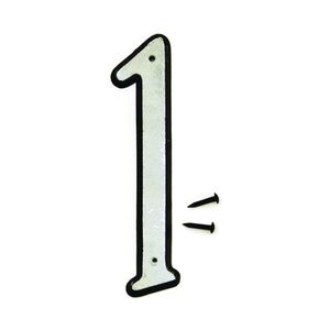 Hy-Ko Products 4 in. Reflective House Number 1image