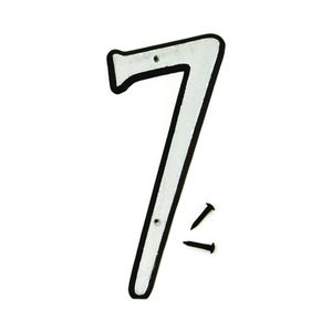 Hy-Ko Products 4 in. Reflective House Number 7image