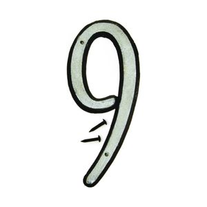 Hy-Ko Products 4 in. Reflective House Number 9image