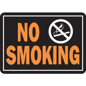 Hy-Ko Products 9-1/4 in. x 14 in. Aluminum No Smoking Signimage