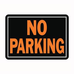 Hy-Ko Products 10 in. x 14 in. Aluminum No Parking Signimage