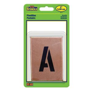 Hy-Ko Products 2 in. Number and Letter Stencil Kitimage