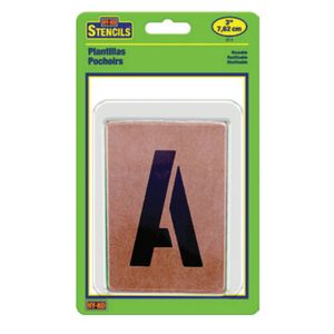 Hy-Ko Products 3 in. Number and Letter Stencil Kitimage