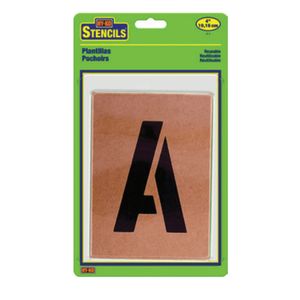 Hy-Ko Products 4 in. Number and Letter Stencil Kitimage