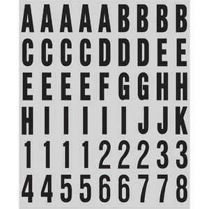 Hy-Ko Products 3/4 in. Reflective Number and Letter Setimage