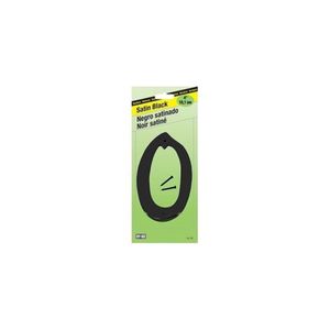 Hy-Ko Products 4 in. Satin Black House Number 0image