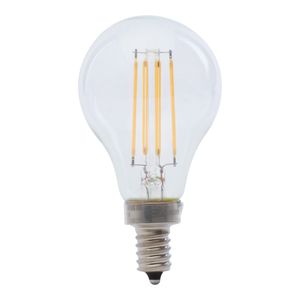 Feit Electric 60 W. Equivalent Soft White A15 Candelabra Base Filament LED Light Bulb, 2-Packimage