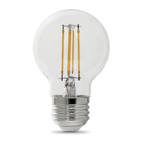 Feit Electric 40W Equivalent G16-1/2 E26 Soft White Filament LED Bulbimage
