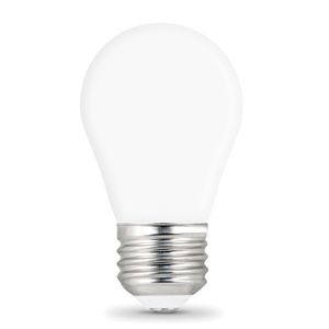 Feit Electric A15 Dimmable Soft White E26 Medium Base Filament LED Bulb, 2-Packimage