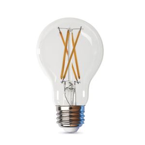 Feit Electric 60 W Equivalent Soft White Clear Filament A19 LED Light Bulb, 4-Packimage