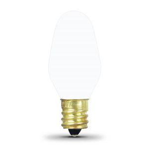 Feit Electric 4 W C7 Candelabra Base White Incandescent Night Light Bulbimage