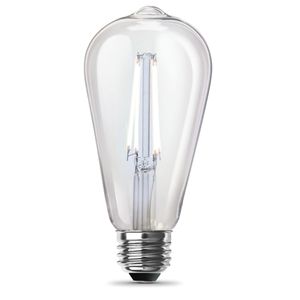 Feit Electric 60 W Equivalent ST19 Clear Daylight Dimmable Filament LED Bulbimage