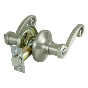 ProSource Satin Nickel Reversible Privacy Leversetimage