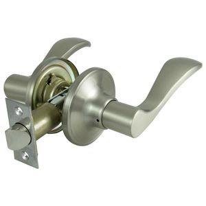 ProSource Lye Satin Nickel Passage Leversetimage