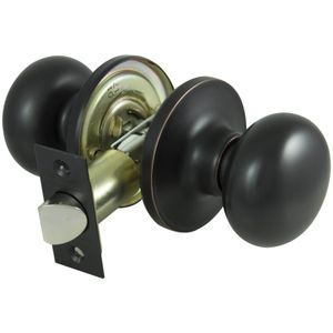 Prosource Aged Bronze Passage Knobsetimage