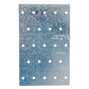 Simpson Strong-Tie 3-1/8 in. x 5 in. 20-Gauge Galvanized Tie Plateimage