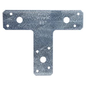 Simpson Strong-Tie 6 in. x 6 in. 14 Gauge Galvanized T-Strap Tieimage