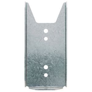 Simpson Strong-Tie 2 in. x 4 in. 20-Gauge ZMAX Fence Bracketimage