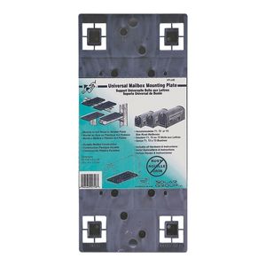 Solar Group Universal Plastic Mailbox Mounting Boardimage