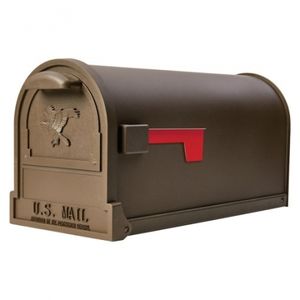 Solar Group Arlington Large Bronze Galvanized Steel Mailboximage