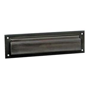 Schlage 3-1/2 in. x 13 in. Solid Brass Bronze Mail Slotimage