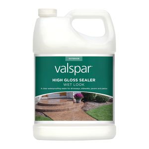 Valspar 1 gal. Wet Look High-Gloss Concrete Sealerimage