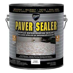 Dyco 1 gal. Clear Gloss Solvent Acrylic Paver Sealerimage
