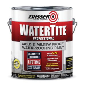 Zinsser 1 gal. Watertite Mold and Mildew-Proof Waterproofing Paintimage