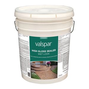 Valspar 5 gal. Exterior Water-Based Gloss Concrete Sealerimage
