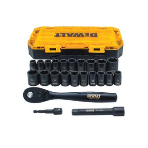 Dewalt 1/2 in. Drive 23-Piece Impact Socket Setimage