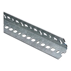 National Hardware 1-1/2 in. x 36 in. 14-Gauge Galvanized Slotted Angleimage