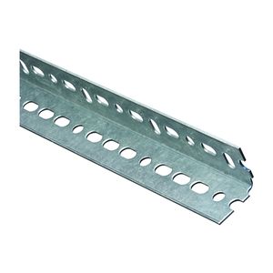 National Hardware 1-1/2 in. x 48 in. 14 Gauge Galvanized Steel Slotted Angle Stockimage