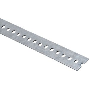 National Hardware 1-3/8 in. x 36 in. Galvanized Steel Slotted Flat Stockimage