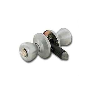 Kwikset Satin Chrome Mobile Home Privacy Locksetimage