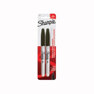 Sharpie 2-Piece Black Fine Point Permanent Markerimage
