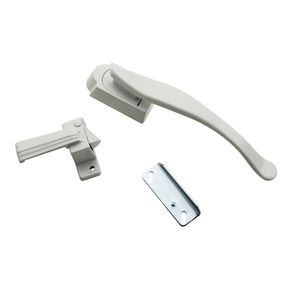 National Hardware White Lift Lever Storm Door Latchimage