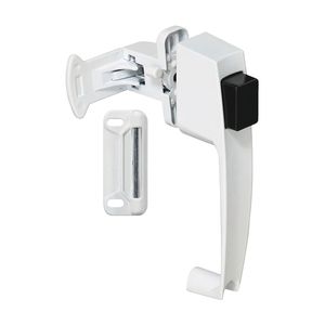 National Hardware 1-3/4 in. White Pushbutton Latchimage